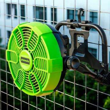 Вентилятор с гибридным питанием GREENWORKS G24FAN (3503407), 24 V, без АКБ и ЗУ