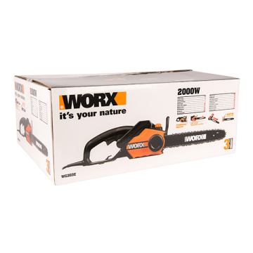 Цепная пила электрическая WORX WG303E, 2000 В, 40 см