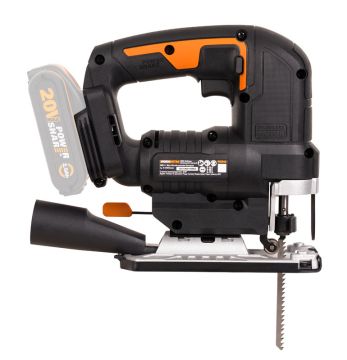 Лобзик аккумуляторный бесщёточный WORX WX542, 20В