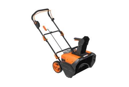 Снегоуборщик аккумуляторный WORX WG471E.9, 40В, 50см, 2 аккумулятора по 4 Ач + двойное ЗУ 2x2A