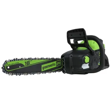 Цепная пила аккумуляторная GREENWORKS, 60V, 40 см, бесщеточная, 2500 Вт