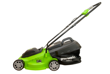 Газонокосилка электрическая GREENWORKS GLM1232, 1200W, 33 см