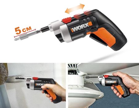 Отвертка WORX WX252 4V XTD аккумуляторная с ЗУ и набором бит (10шт) Отвертка WORX WX252 4V XTD аккумуляторная с ЗУ и набором бит (10шт)