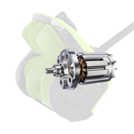 Снегоуборочная лопата GREENWORKS GD40SS2, 40V, 30 см, с регулируемым направлением выброса, бесщеточная