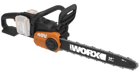 Цепная пила аккумуляторная WORX WG384E.9,40В, 35 см, бесщеточная, Без аккумулятора и зарядного устройства