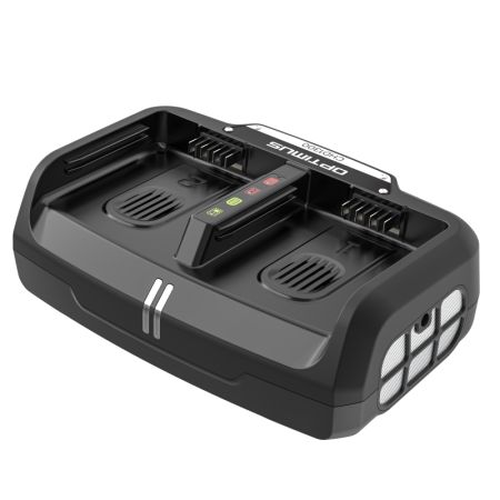 Ультра быстрое двух портовое зарядное устройство GREENWORKS CHD1300, 82V