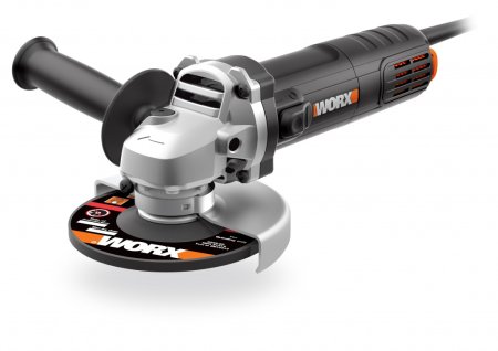 Угловая шлифмашина WORX WX713 электрическая 220V, 800Вт, 125мм, в кейсе Угловая шлифмашина WORX WX713 электрическая 220V, 800Вт, 125мм, в кейсе