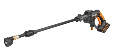 Мойка высокого давления WORX WG629E.9, аккумуляторная, 20В, 22 бар, Без аккумулятора и зарядного устройства