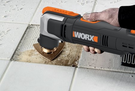 Реноватор WORX WX686 Sonicrafter электрический 220V, 230Вт, в кейсе