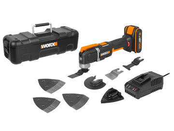 Реноватор WORX WX696.9 Sonicrafter, аккумуляторный 20V