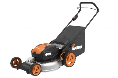 Газонокосилка аккумуляторная WORX WG751E, 40В, 48 см, 2*4,0 Ач, двойное ЗУ 2x2A