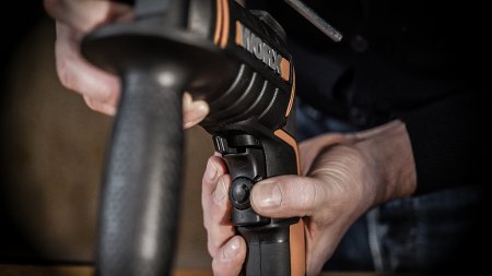 Дрель-шуруповерт ударная WORX WX317.2 электрическая 220V, 600Вт, в кейсе, Без аккумулятора и зарядного устройства