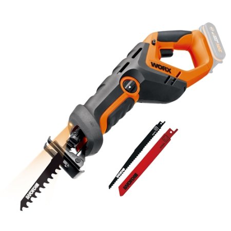 Сабельная пила WORX WX508.9 аккумуляторная 20V, Без аккумулятора и зарядного устройства