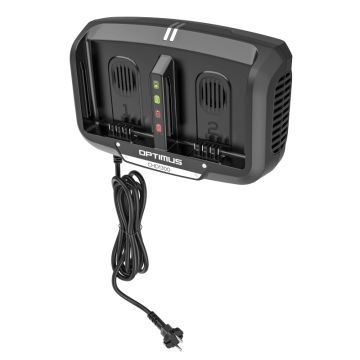 Ультра быстрое двух портовое зарядное устройство GREENWORKS CHD1300, 82V