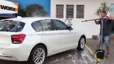 Мойка высокого давления WORX WG629E.9, аккумуляторная, 20В, 22 бар, Без аккумулятора и зарядного устройства