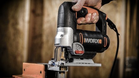 Лобзик WORX WX479 электрический 220V, 750Вт, в кейсе