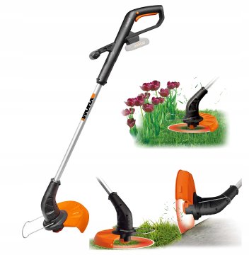 Триммер аккумуляторный WORX WG157E.9, 20В, 25 см