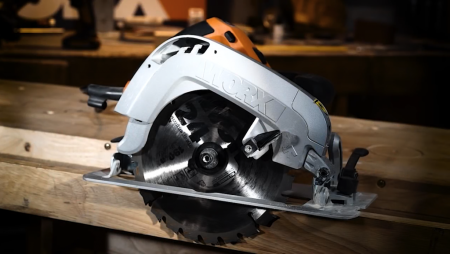 Дисковая пила WORX WX445 электрическая 220V, 1600Вт, 190мм