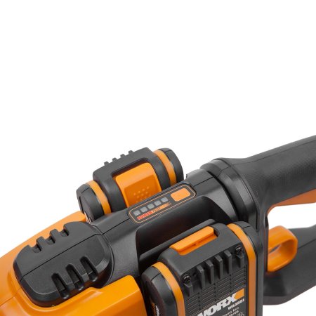 Кусторез аккумуляторный WORX WG284E.9, 40В, 60 см, Без аккумулятора и зарядного устройства Кусторез аккумуляторный WORX WG284E.9, 40В, 60 см, Без аккумулятора и зарядного устройства