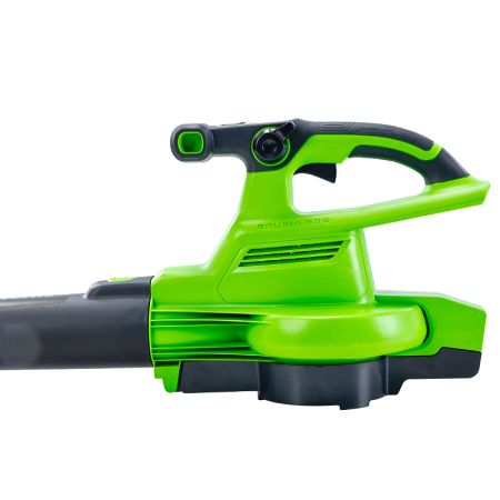 Воздуходув-Садовый Пылесос аккумуляторный GREENWORKS GD40BVII, 40V, бесщеточный