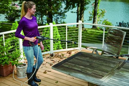 Мойка высокого давления WORX WG629E.9, аккумуляторная, 20В, 22 бар, Без аккумулятора и зарядного устройства