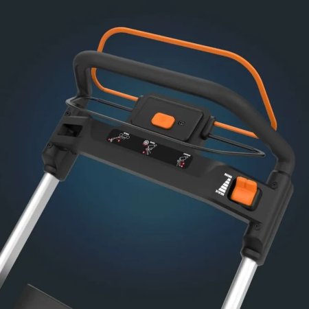 Самоходная газонокосилка WORX NITRO WG761E 80V 51см аккумуляторная бесщеточная, 4Ач х4, BASECAMP 4 х1А