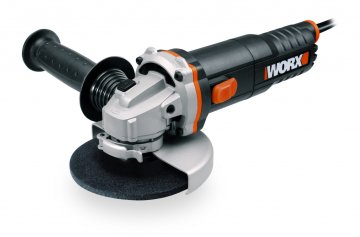 Угловая шлифмашина WORX WX712 электрическая 220V, 860Вт, 125мм, в кейсе