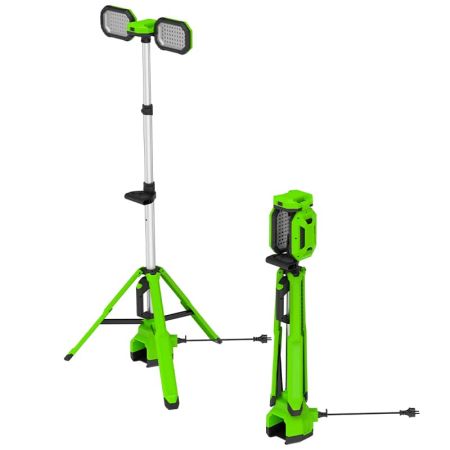 Мачта осветительная аккумуляторная GREENWORKS GPT-STL, Арт.3503207, 24V /110-240V, 3000 лм