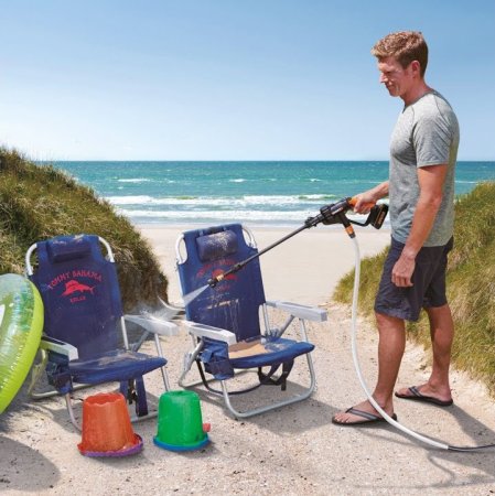 Мойка высокого давления WORX WG629E.9, аккумуляторная, 20В, 22 бар, Без аккумулятора и зарядного устройства