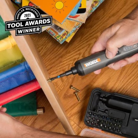 Отвертка WORX WX240 4V аккумуляторная с набором бит 26 шт Отвертка WORX WX240 4V аккумуляторная с набором бит 26 шт