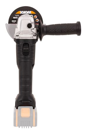 Угловая шлифмашина бесщёточная аккумуляторная WORX WX813.9, 115мм, 20В, без АКБ и ЗУ Угловая шлифмашина бесщёточная аккумуляторная WORX WX813.9, 115мм, 20В, без АКБ и ЗУ