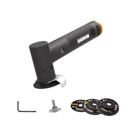 Мини-углошлифовальная машинка WORX WX741.9 20V аккумуляторная, бесщеточная, Без аккумулятора и зарядного устройства Мини-углошлифовальная машинка WORX WX741.9 20V аккумуляторная, бесщеточная, Без аккумулятора и зарядного устройства