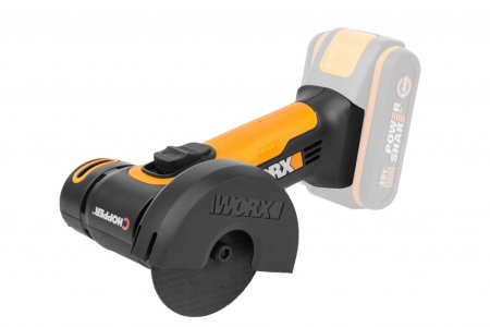 Угловая шлифмашина WORX WX801.9 аккумуляторная 20V, 76мм, Без аккумулятора и зарядного устройства Угловая шлифмашина WORX WX801.9 аккумуляторная 20V, 76мм, Без аккумулятора и зарядного устройства