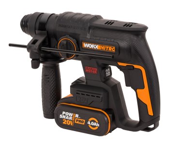 Перфоратор аккумуляторный бесщеточный WORX WX381, 20В