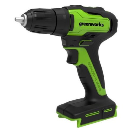 Дрель-шуруповерт аккумуляторная GREENWORKS GD24DD35, 24V, бесщеточная