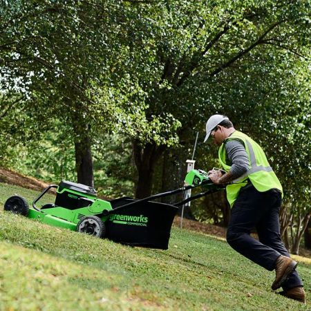 Газонокосилка аккумуляторная GREENWORKS GC82LM30 Арт. 2519207, 82V, 76см, самоходная, бесщеточная