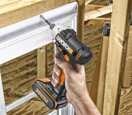 Винтоверт WORX WX290.1 аккумуляторный 20V, 107Нм, Без аккумулятора и зарядного устройства