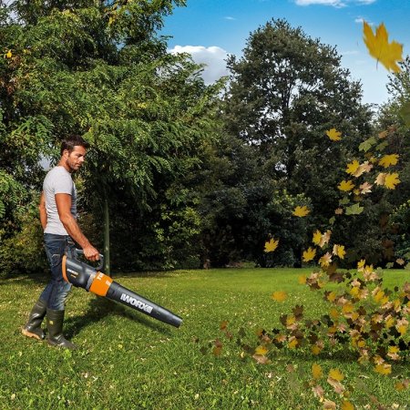 Воздуходув аккумуляторный WORX AIR TURBINE WG547E.9, 20В, 120 км/ч, Без аккумулятора и зарядного устройства Воздуходув аккумуляторный WORX AIR TURBINE WG547E.9, 20В, 120 км/ч, Без аккумулятора и зарядного устройства