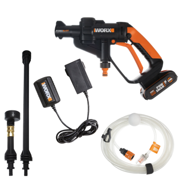 Мойка высокого давления WORX WG629E.9, аккумуляторная, 20В, 22 бар