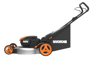 Газонокосилка аккумуляторная WORX WG751E, 40В, 48 см, 2*4,0 Ач, двойное ЗУ 2x2A