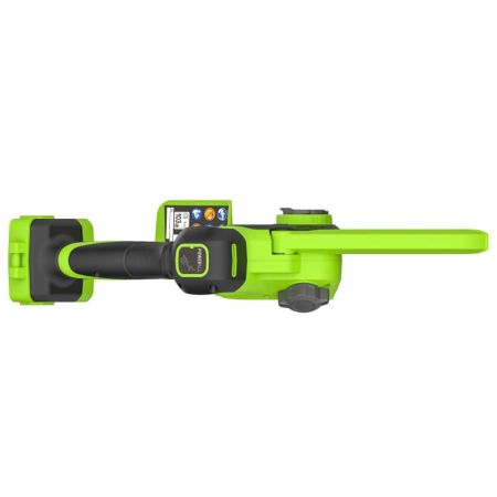 Цепная мини пила аккумуляторная GREENWORKS CS2410A,  24V, 10см, бесщеточная, с автоматической смазкой цепи (CS2410AA1)