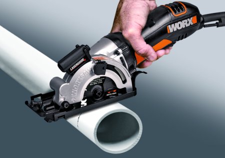 Дисковая пила компактная WORX Saw WX427 электрическая 220V, 710Вт, 120мм, в кейсе